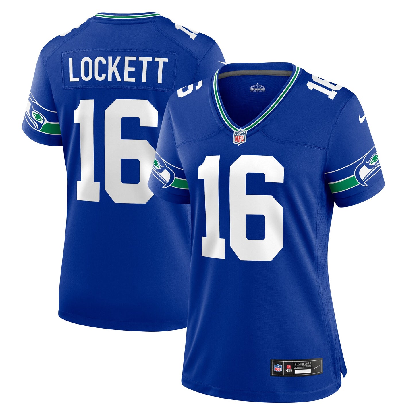 Tyler Lockett Seattle Seahawks Nike Women's Player Jersey - Royal