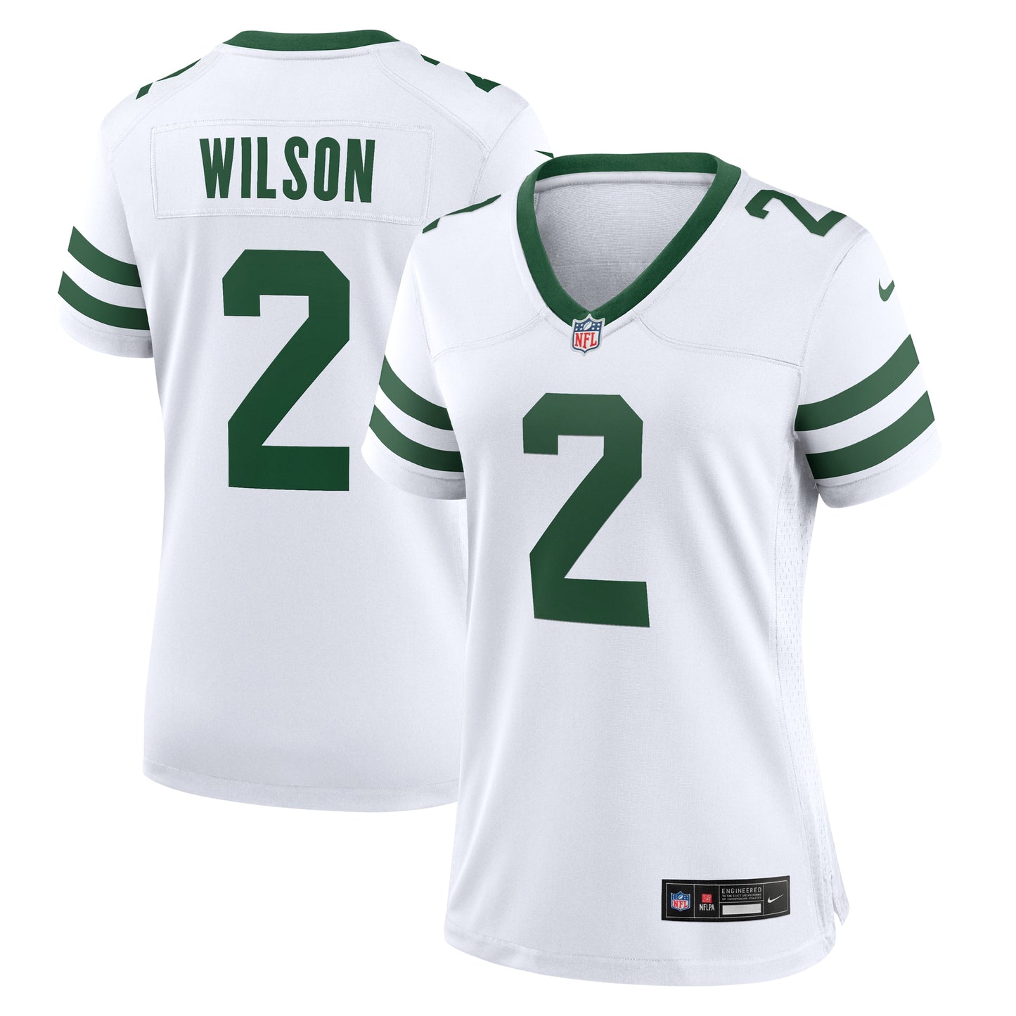 Zach Wilson New York Jets Nike Women's Player Jersey - White